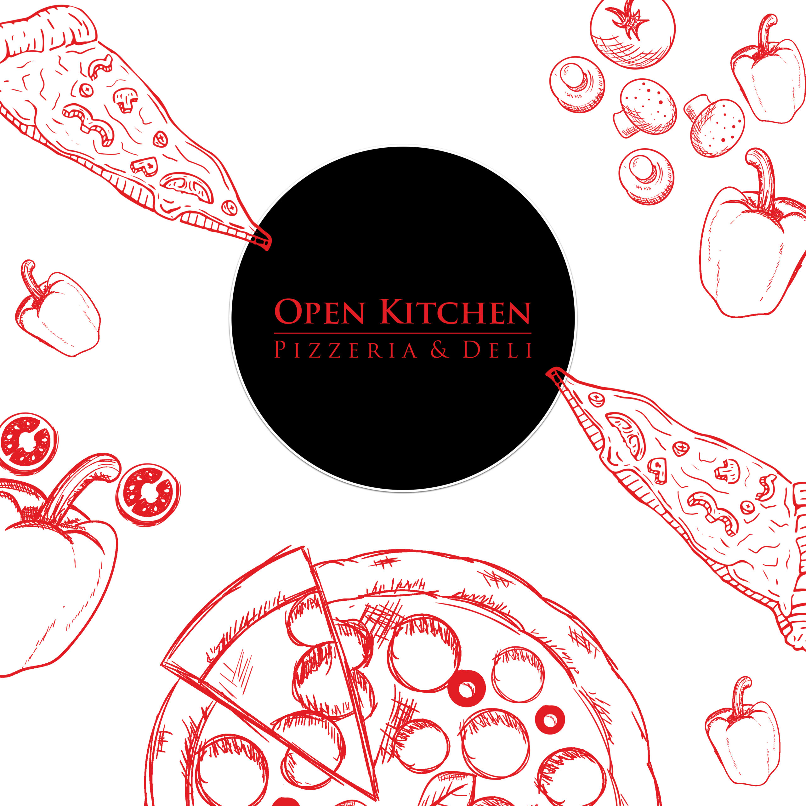Pizza Box Mockup View 02