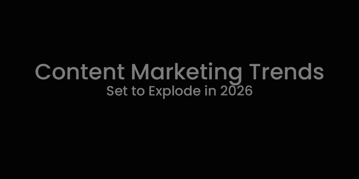 Content Marketing Trends for 2026 Content Marketing Trends for 2026